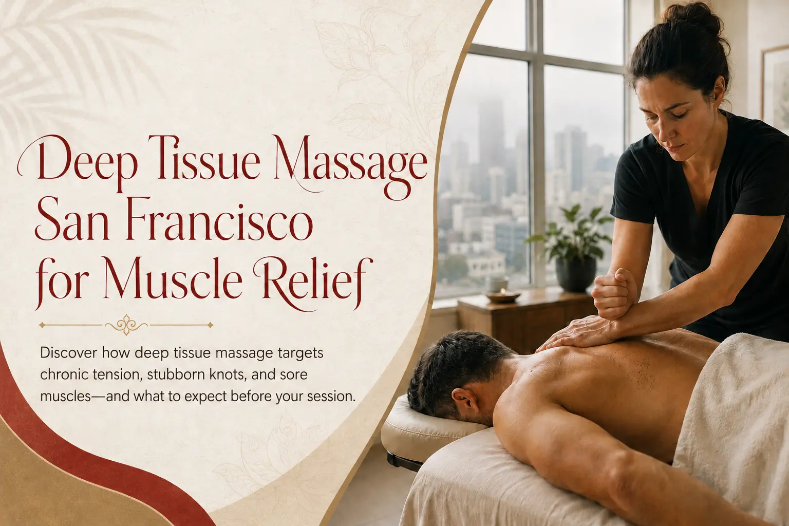 Deep tissue massage San Francisco
