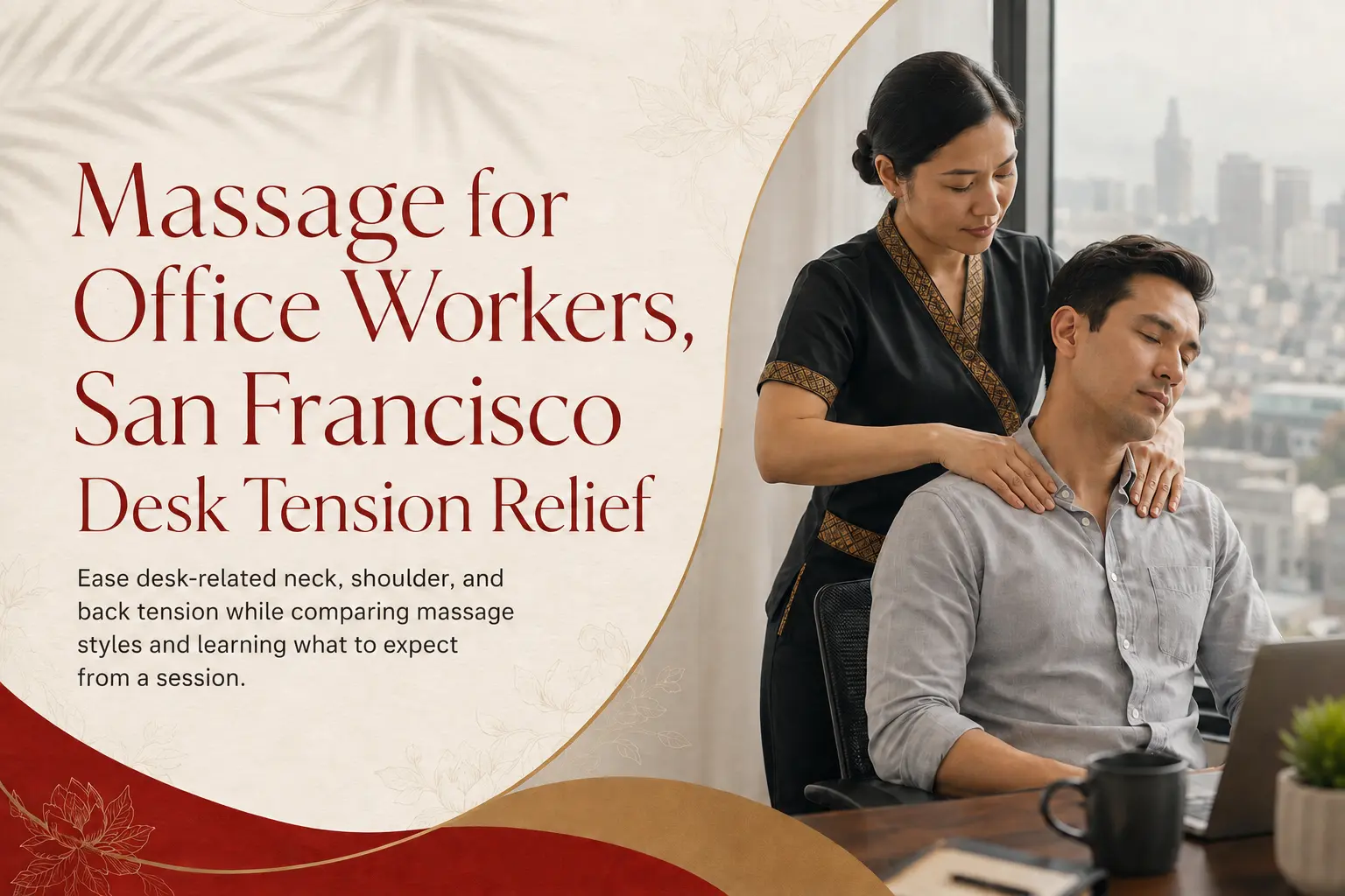 Massage for office workers San Francisco