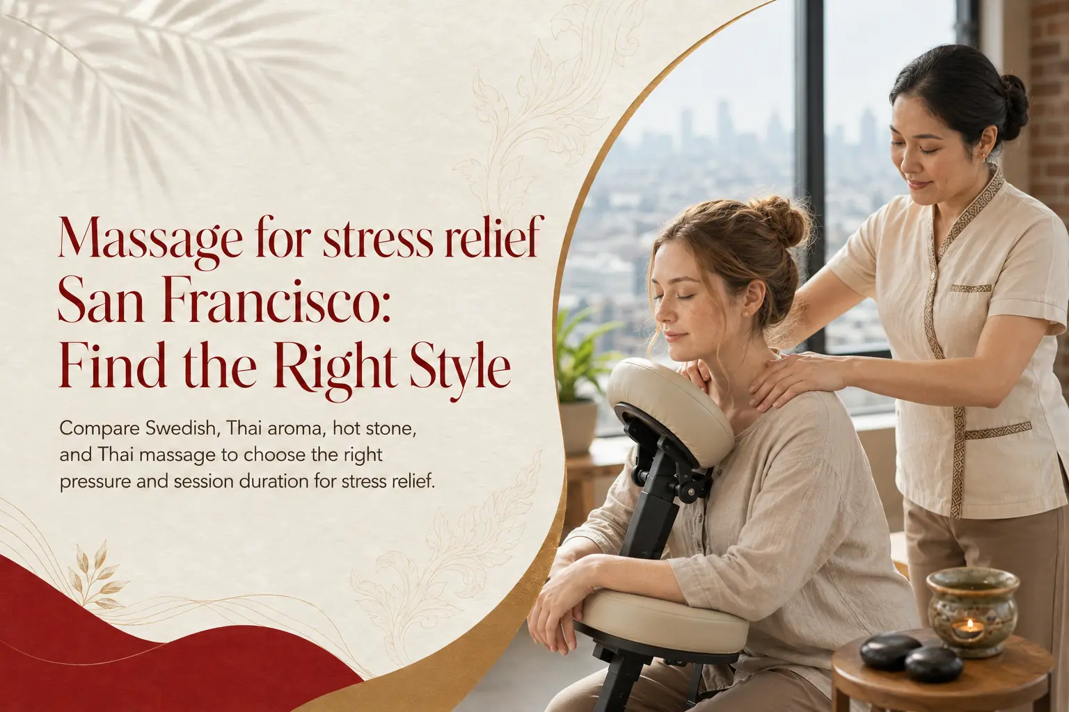 Massage for stress relief San Francisco